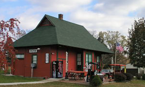 Pepin, Wisconsin train station